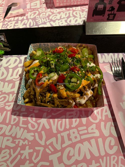 Kapsalon   at Vegan Junk Food Bar - Downtown in Amsterdam