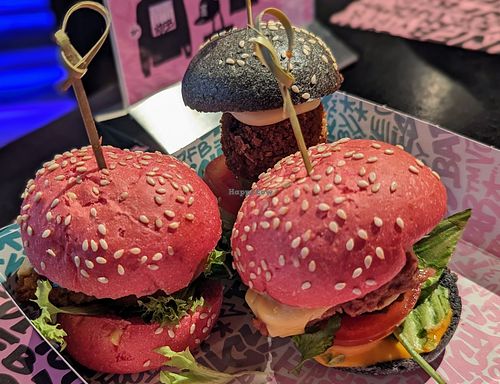 Triple trouble at Vegan Junk Food Bar - Downtown in Amsterdam