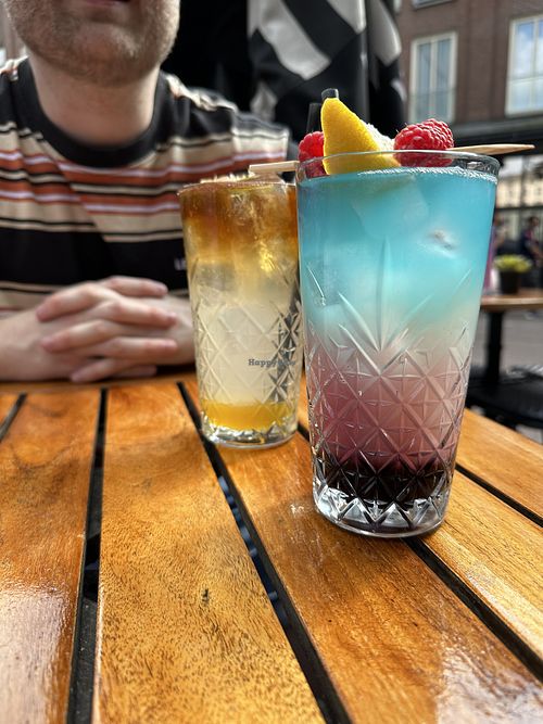 Cocktails  at Vegan Junk Food Bar - Downtown in Amsterdam