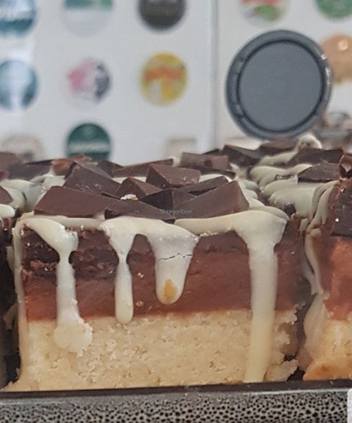 Millionaire shortbread (vg) at The Treehouse Board Game Cafe in Sheffield