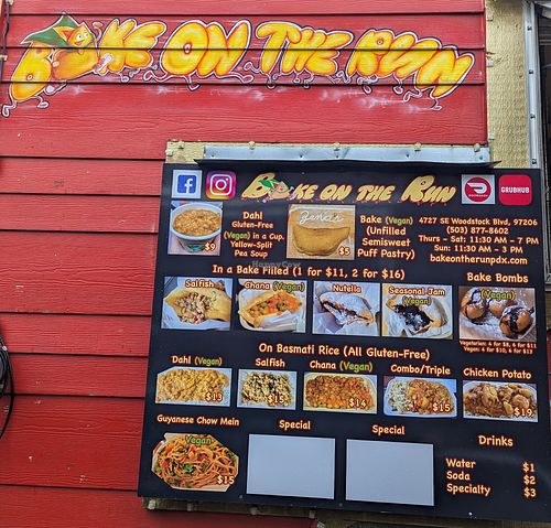 exterior at Bake on the Run - Food Truck in Portland
