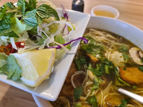 Turmeric lemongrass at Just Vegan in Sunshine