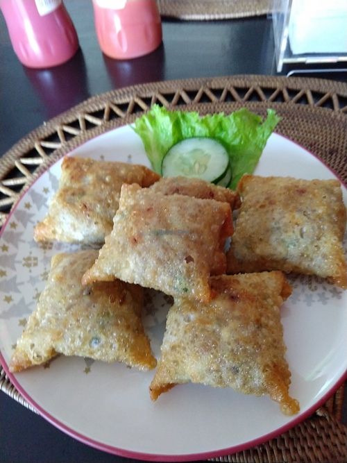 Crispy pockets at Tasty Vegan - Jl Danau Poso in Sanur