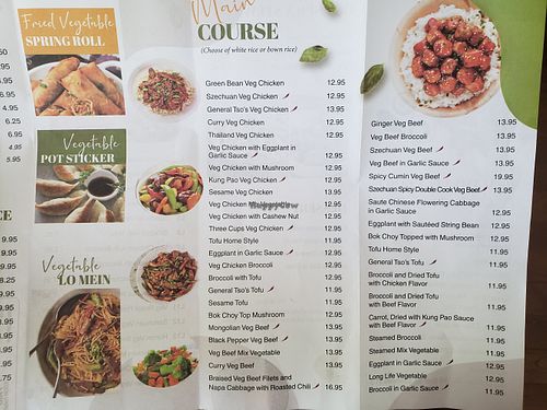 Main courses at Super Bowl Cuisine in Kingston