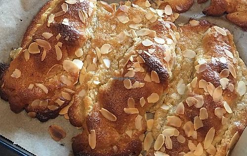 French Almond (Mandel) Pastry Marny Style  < photo credit Marny> at Marny's in Dusseldorf