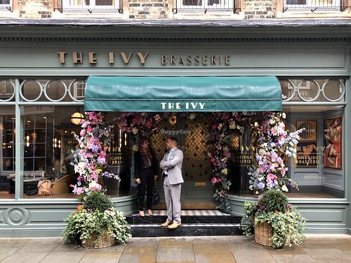 Front and streetside at The Ivy in Cambridge