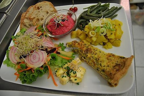 dish at Le The a Coudre in Grenoble