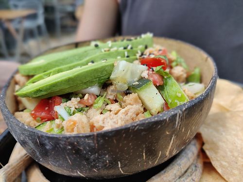 Ceviche at Arte Sano in Holbox