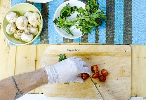 Fresh food at To Chto Mozhno in Novosibirsk