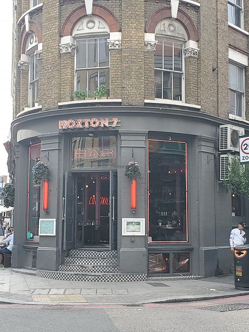 Outside at Greenbox in East London