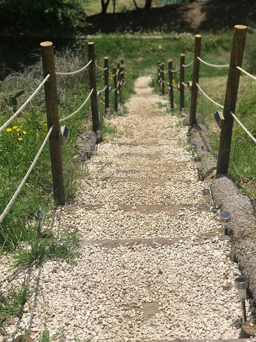 Stairway leading down to the property of TerrAzoia at TerrAzoia in Colares