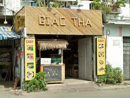 Street view. Across the road from a church. at Giac Tha in Ho Chi Minh City