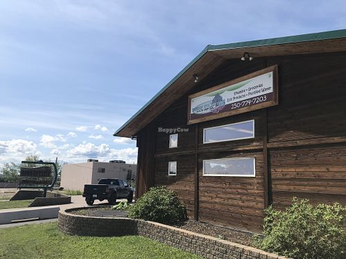 Building at Down to Earth in Fort Nelson