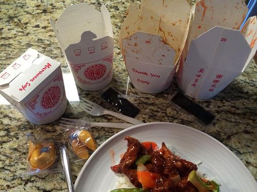 Take-out at Rice King in Provo