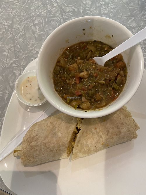 They kindly packed our smothered breakfast burrito so we could easily reheat  at Kelley Farm Kitchen in Harpers Ferry