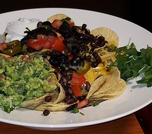 Nachos Grande...don't let my photo fool you this is BIG! at Kelley Farm Kitchen in Harpers Ferry