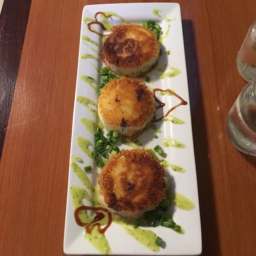 Potato pancakes  at Kelley Farm Kitchen in Harpers Ferry