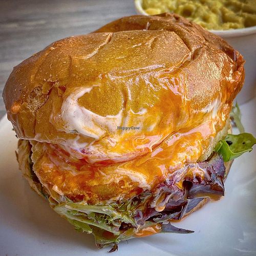 Buffalo chick’n ranch  at Kelley Farm Kitchen in Harpers Ferry