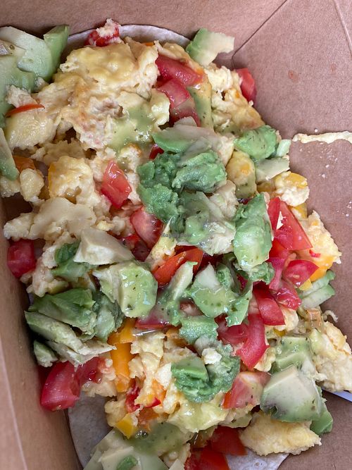 Huevos rancheros at Kelley Farm Kitchen in Harpers Ferry