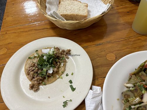 Buffet taco  at Yug in Mexico City