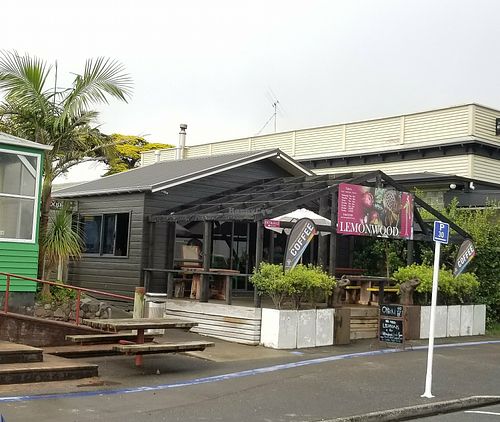 Lemonwood Cafe on the State Highway, Oakura. at Lemonwood Eatery in Okato