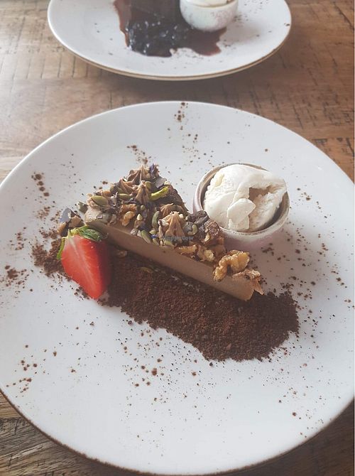 Salted caramel cheesecake  at Kapitol Kitchen in Wanneroo