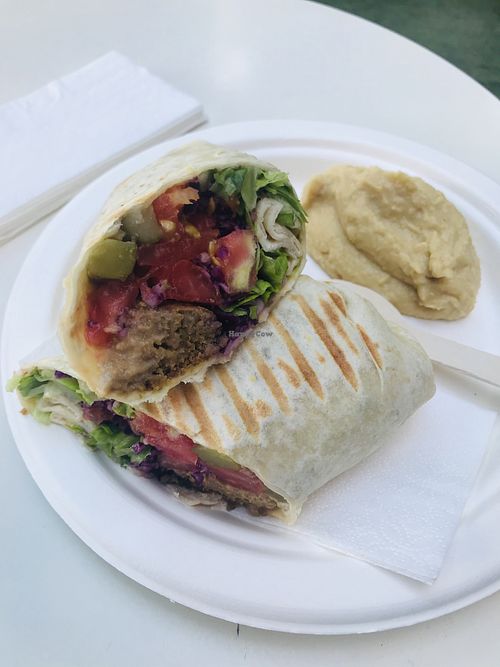 Kofta wrap   at Vegan Kantin in Bursa
