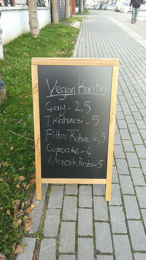 Prices are very reasonable  at Vegan Kantin in Bursa