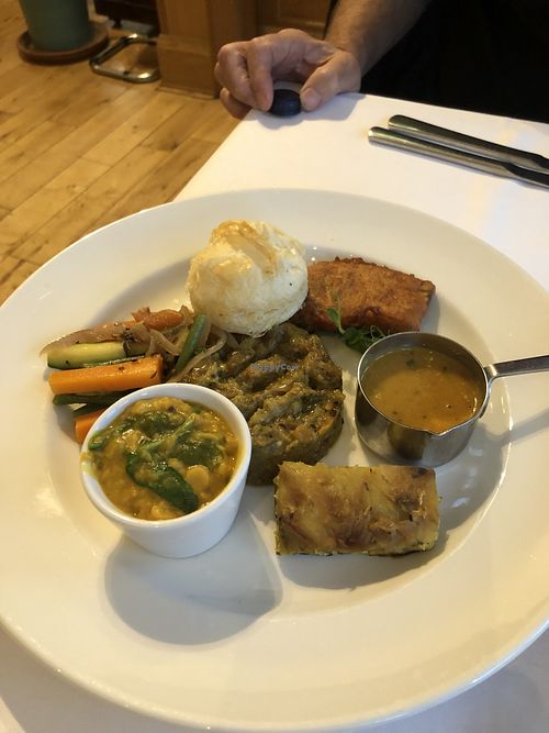 Vegan Aubergine roast ⭐️⭐️⭐️⭐️⭐️ at The Ambrette in Margate