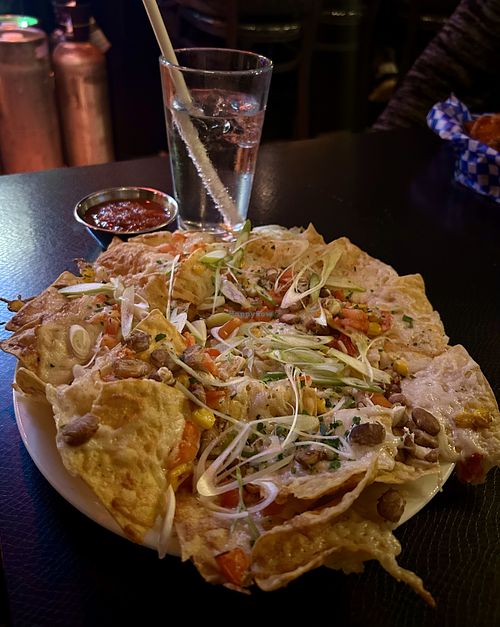 Show No Mercy nachos (small)  at Jackalope's in Vancouver