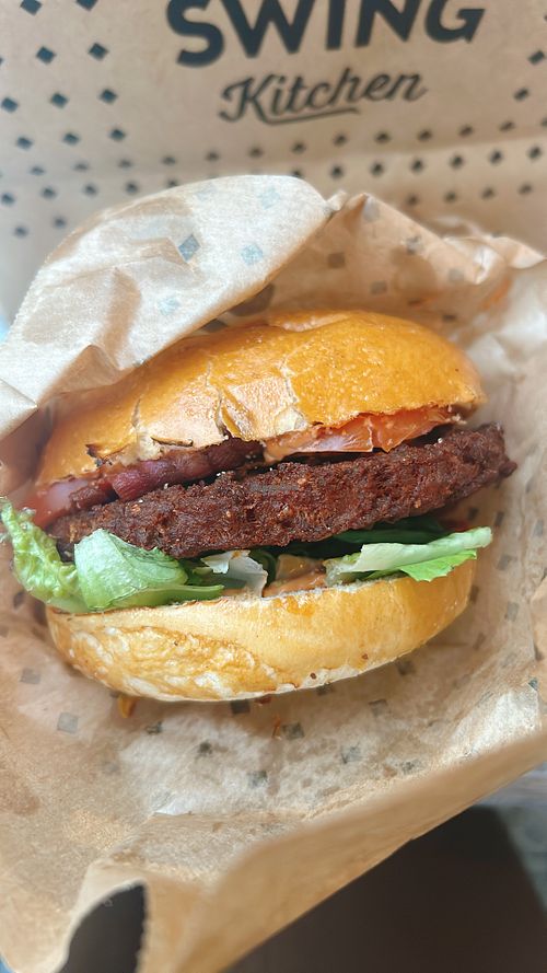 BLT burger  at Swing Kitchen - Georgenstraße in Berlin