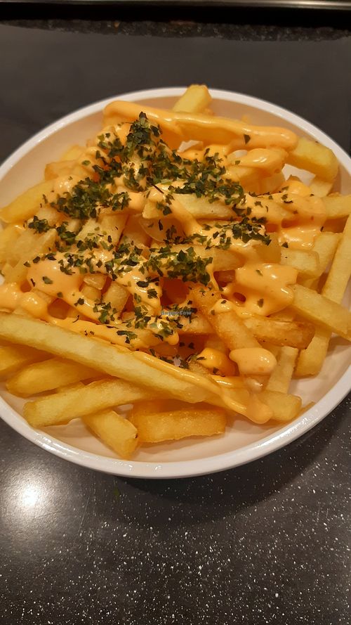 Yo fries at YO! Sushi in Cardiff