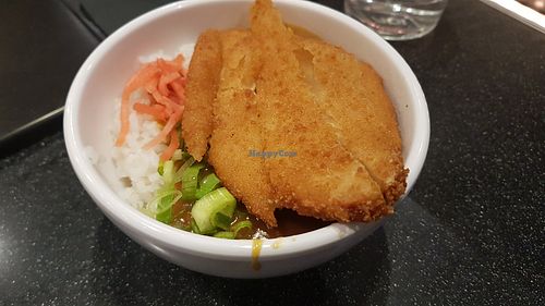 Kids katsu curry at YO! Sushi in Cardiff