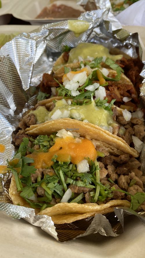 Taco Plate!! at Nissi Vegan in Austin