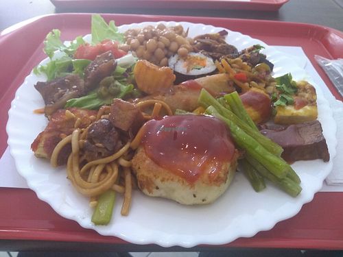 Prato colorido/Coloured dish at Formosa in Londrina