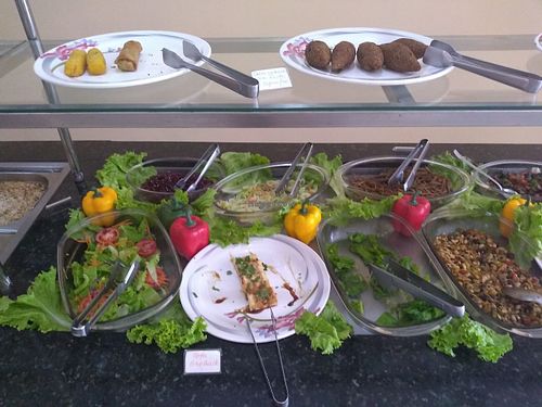 Saladas/Salad buffet at Formosa in Londrina
