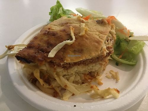 Vegan lasagna  at Otentivee Deli  in Haifa