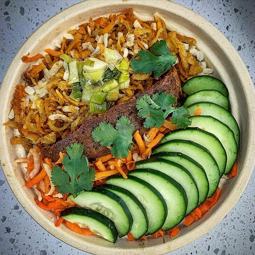Medley loaf combo bowl at St. Veg in Rockville