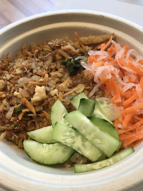 Shredded medley bowl at St. Veg in Rockville