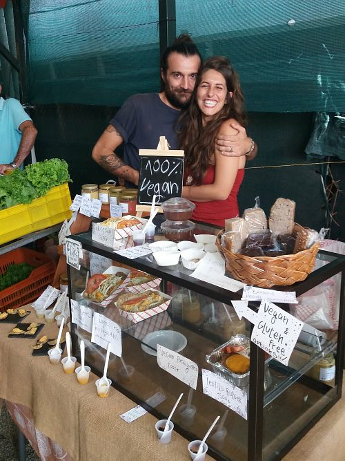 Lovely people! at Rios Vegan Food in Puerto Viejo De Talamanca