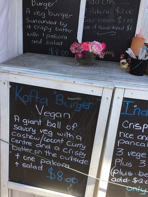 Potato bondas at Gluten Free Vegetarian - Market Stall in Nelson