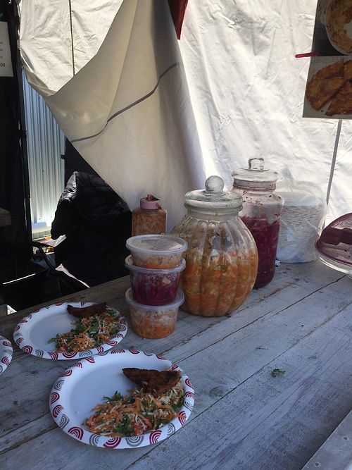 Salad that goes with dishes  at Gluten Free Vegetarian - Market Stall in Nelson