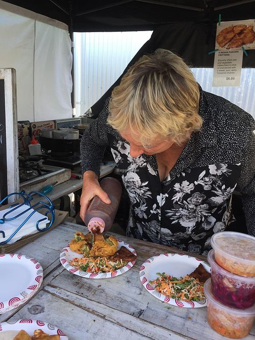 Kofta plate at Gluten Free Vegetarian - Market Stall in Nelson