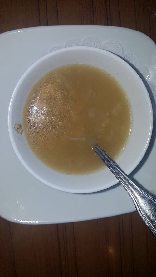 Soup of day white bean just ok at Leafy Greens Cafe in St Petersburg