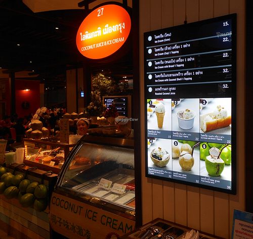 Coconut Juice & Ice Cream  at Terminal 21 - Pier 21 Food Court Stall in Pattaya
