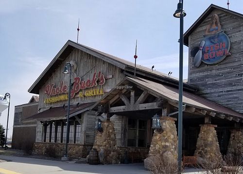 Outside at Uncle Buck's Fish Bowl and Grill in Altoona