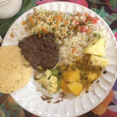 dinner feb 2015 at Planeta Vegetariano in Puerto Vallarta