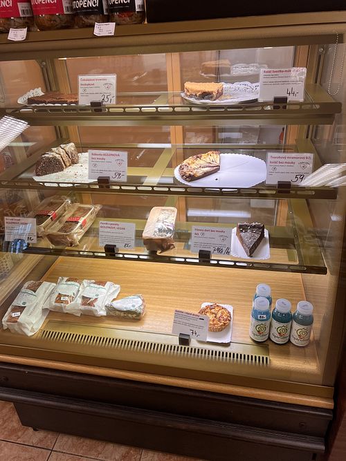 some are vegan  at Čistá Země in Prague
