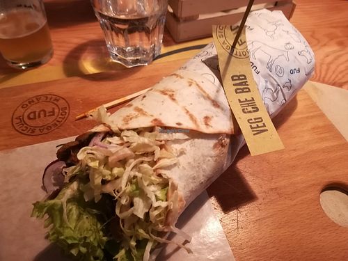 Vegan che bab at FUD in Milan