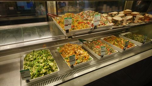 Vegan salads at Sumo Salad in Sydney